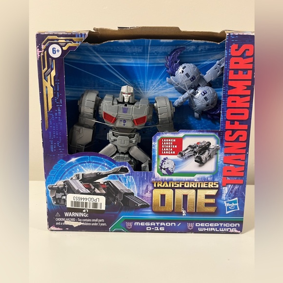 Transformers ONE Megatron D-16 & Decepticon Whirlwing 2-Pack Figures G3 - Picture 2 of 3